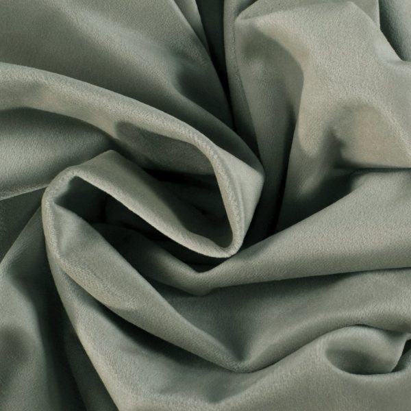 Buttoned Wedge Pillow Cushion Velvet Fabric Brown - Image 8